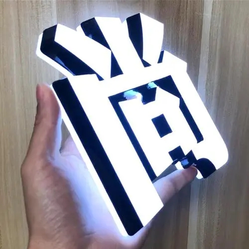 成都广告91看片软件在线下载外露发光字的制作程序